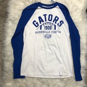 NWT UF university of Florida Gators baseball tee